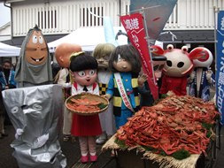 水木しげる記念館　カニ感謝祭